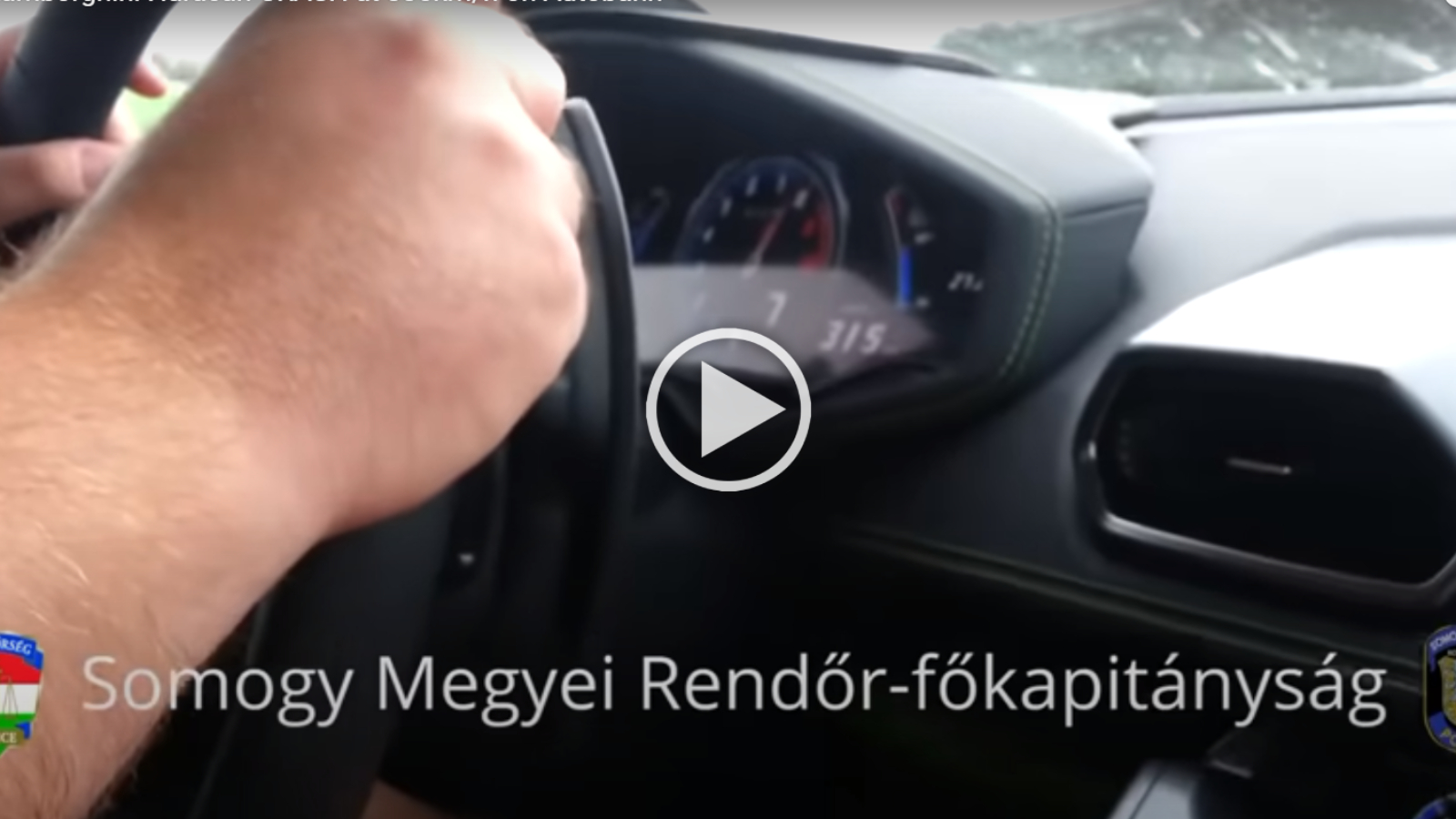 Lamborghini Huracan τρακάρει με 310χλμ/ώρα [video]